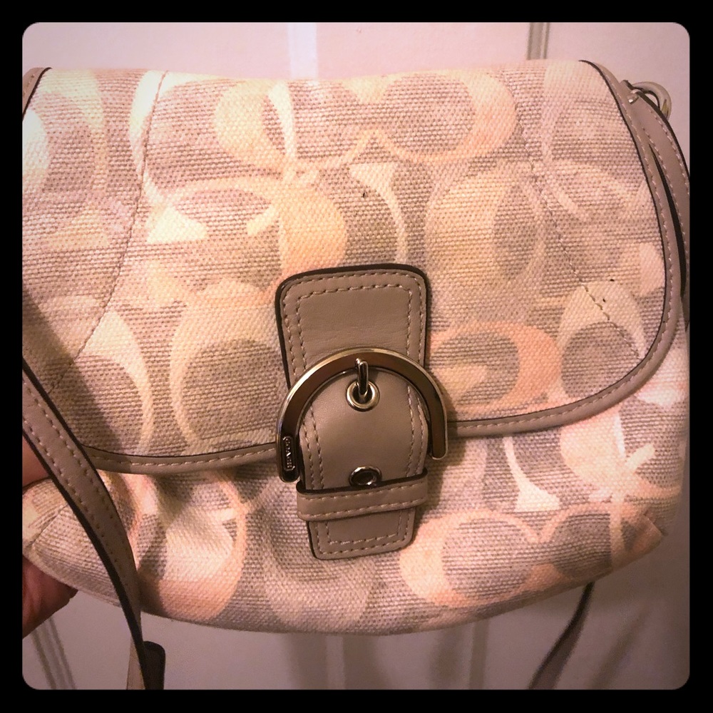 Crossbody coach purse